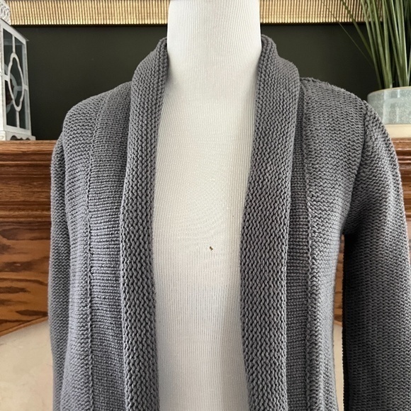 Max Studio Kid’s Chunky Knit Cardigan Sweater Sz. L Girls - Picture 2 of 13